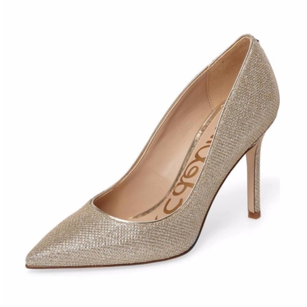 ❤️🔥Sam Edelman - Gold Jute Hazel Stiletto Heels - 9.5